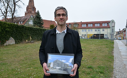 Baugruppenprojekt in Eberswalde: Architekt Philipp Wehage in der Goethestraße.