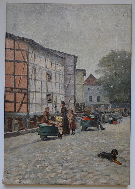 Eberswalde am Bollwerk (1893), Foto: Birgit Klitzke