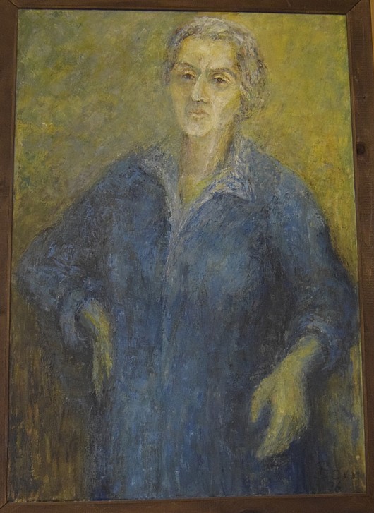 "Portrait einer Arbeiterin" von Hannelore Born, 1974