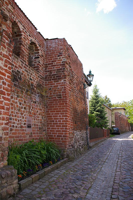 Stadtmauerreste in der Nagelstraße