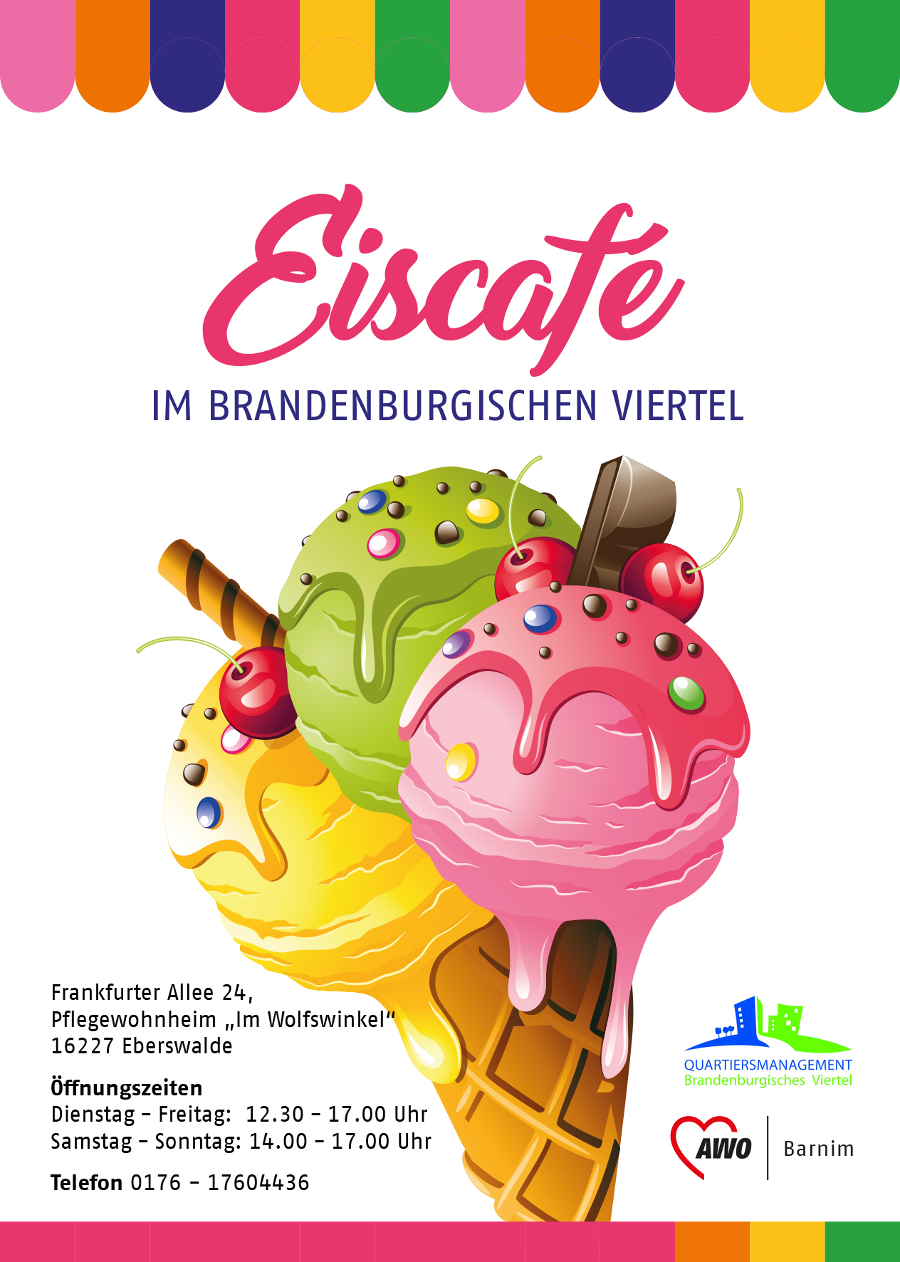 Flyer Eiscafé